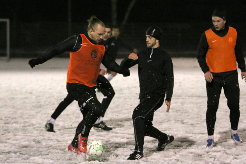 Training wieder aufgenommen