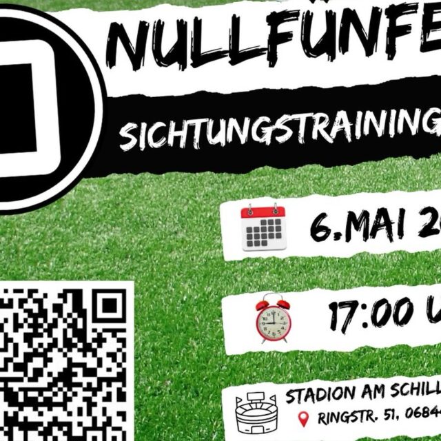 Sichtungstraining am 6. Mai